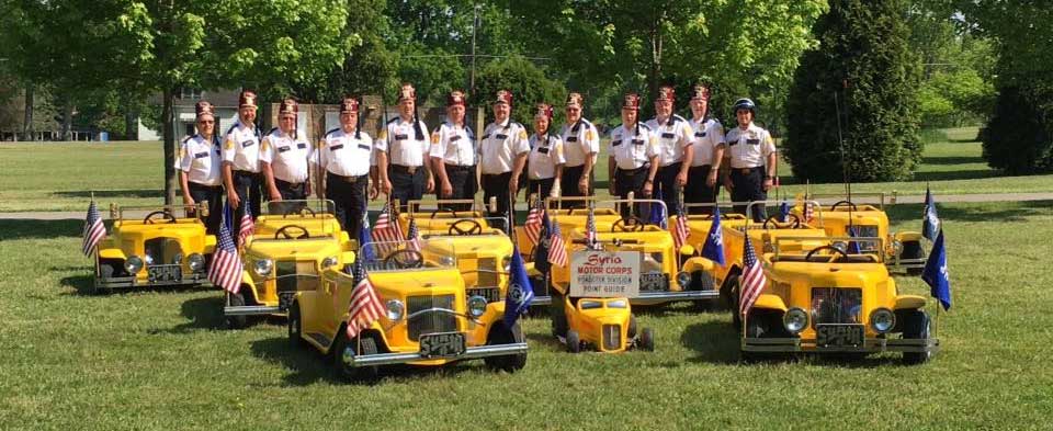 syria-shriners motor corps group shot