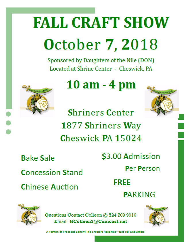 fall-craft-show-pittsburgh-shrine-center Fall craft show Pittsburgh Shrine Center