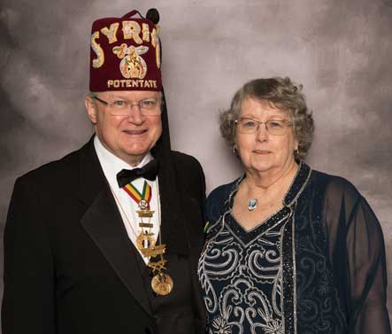 potentate bill weiss and first lady phyllis